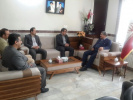 دیدار رئیس دانشگاه جامع علمی کاربردی استان کردستان با فرماندار شهرستان بیجار