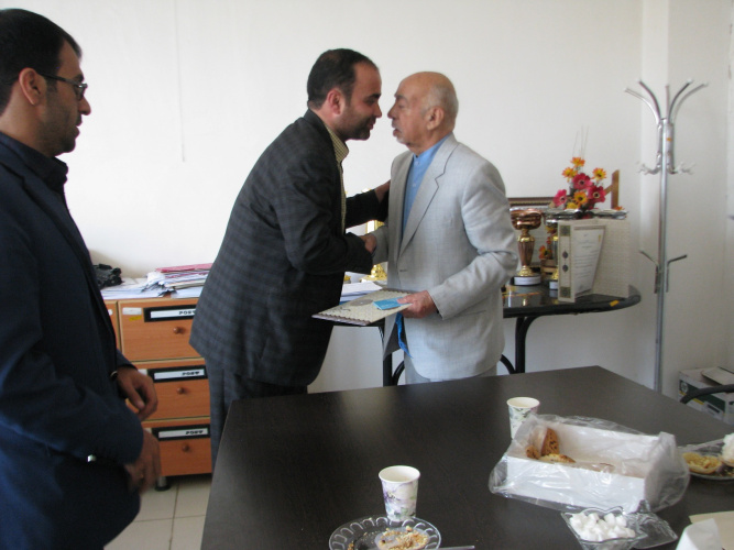 تودیع و معارفه رابطین حراست مراکز علمی کاربردی سنندج یک و قروه یک