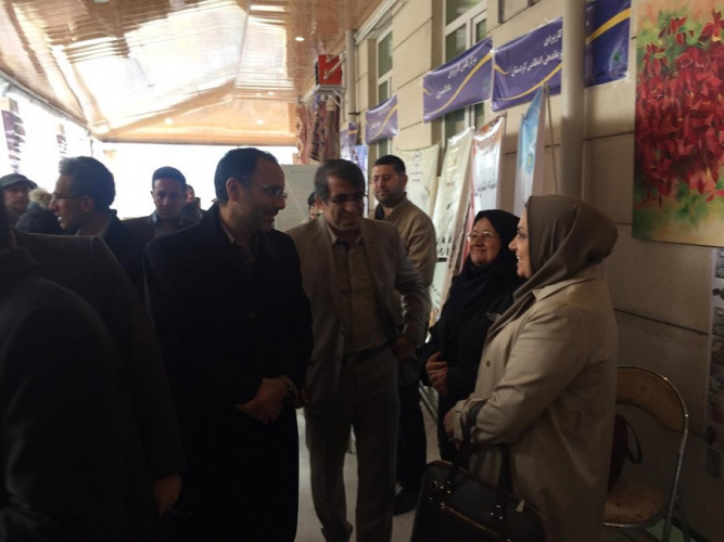 پنجمین نمایشگاه اشتغال و توسعه کارآفرینی دانشگاه علمی کاربردی استان کردستان افتتاح شد