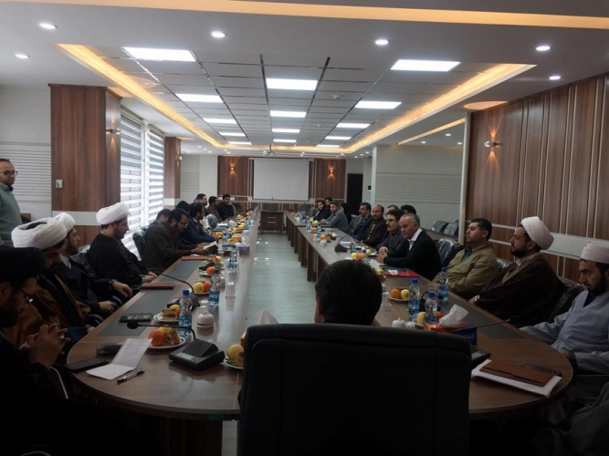 مراسم معارفه رابط نهاد نمایندگی مقام معظم رهبری در دانشگاه علمی کاربردی استان کردستان برگزار شد.