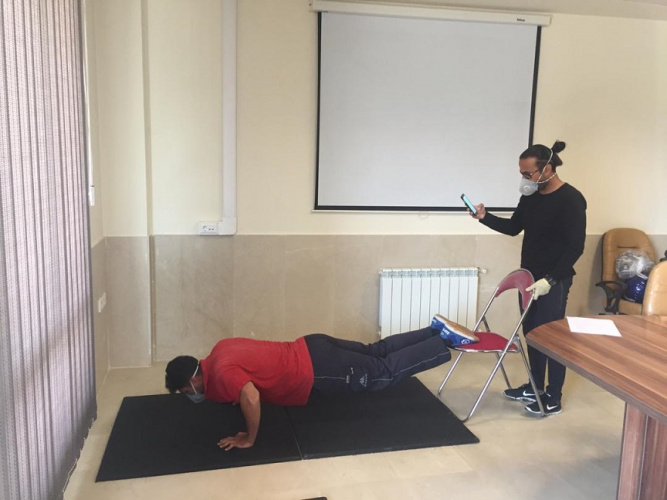 اولین دوره مسابقات آمادگی جسمانی مجازی قهرمانی کشور دانشجویان پسر دانشگاه علمی کاربردی برگزار شد