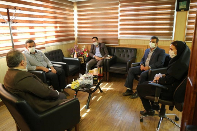 سرپرست دانشگاه علمی کاربردی استان کردستان با مدیرکل بهزیستی کردستان دیدار کرد