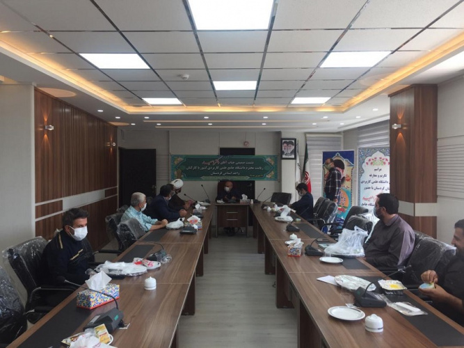 نشست صمیمی دکتر امید رئیس دانشگاه جامع علمی کاربردی کشور با کارکنان دانشگاه علمی کاربردی استان کردستان