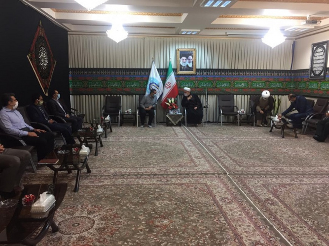 دیدار سرپرست دانشگاه علمی کاربردی استان کردستان با نماینده ولی فقیه در کردستان