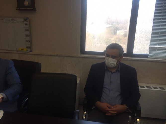 رئیس دانشگاه علمی کاربردی استان کردستان با مسئول نهاد نمایندگی رهبری دانشگاه کردستان دیدار کرد