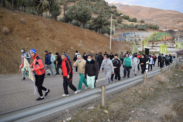 همایش پیاده روی به مناسبت بزرگداشت دومین سالگرد شهادت سردار سلیمانی برگزارشد