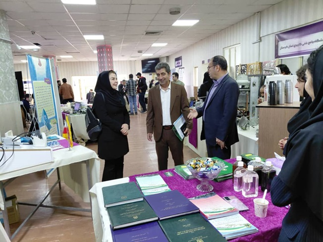 حضور دانشگاه جامع علمی کاربردی استان کردستان در افتتاحیه نمایشگاه هفته پژوهش