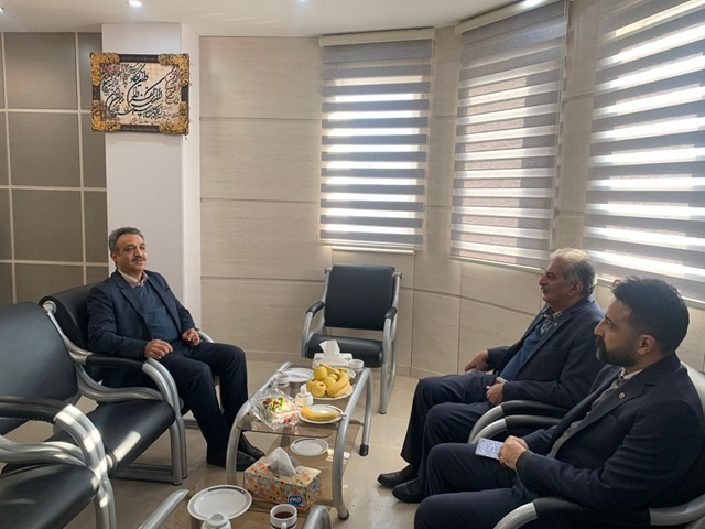 دیدار رئیس دانشگاه جامع علمی کاربردی کردستان و مدیرعامل بانک مسکن سرپرستی کردستان